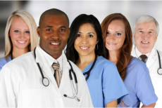 A group of healthcare staff